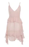 Greta Constantine Goldfinch Ruffled Dress