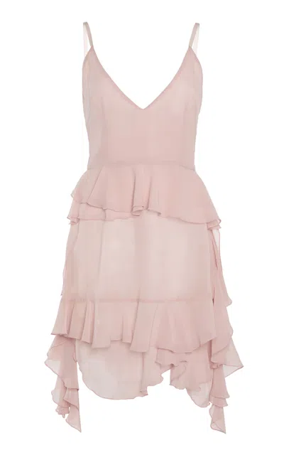 Greta Constantine Goldfinch Ruffled Dress