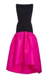 Greta Constantine Grayson Hi-lo Hem Gown In Multi