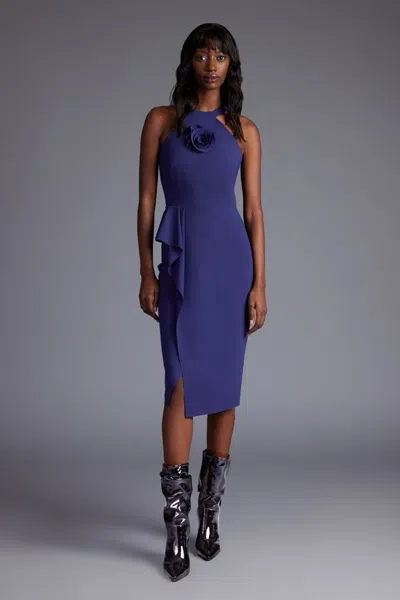 Greta Constantine Gunner Tito Midi Dress In Purple