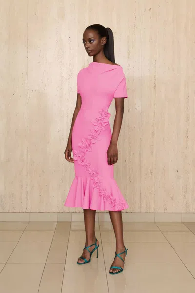 Greta Constantine Haitina Dress In Pink
