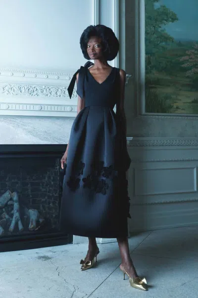 Greta Constantine Kijana Dress In Blue