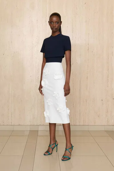 Greta Constantine Loaru- Dress In Ivory