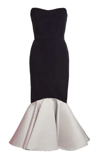 Greta Constantine Morowa Flounced Mermaid Gown In Multi