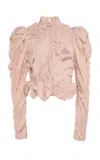 Greta Constantine Murphy Puffed Sleeve Jacket