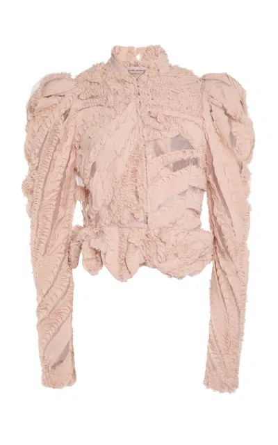Greta Constantine Murphy Puffed Sleeve Jacket
