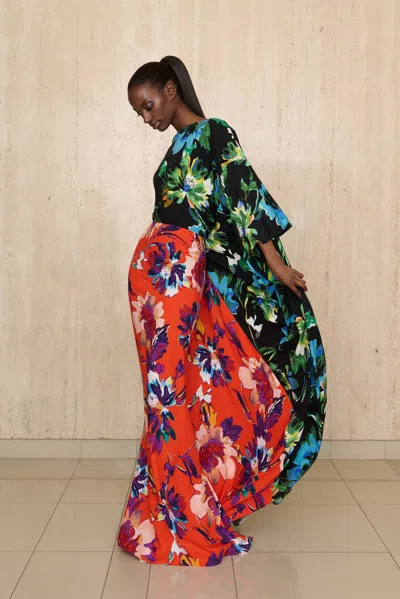 Greta Constantine Nasira Gown In Multi