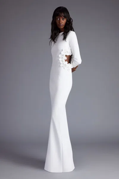 Greta Constantine Ohan Gown In Ivory