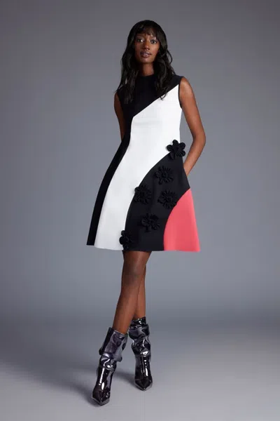 Greta Constantine Ordan-dress In Multi