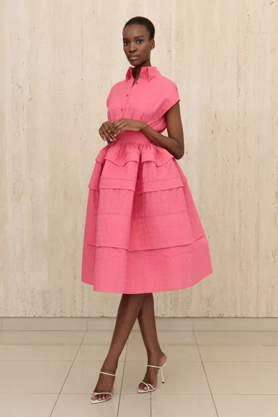 Greta Constantine Pariak Dress In Pink