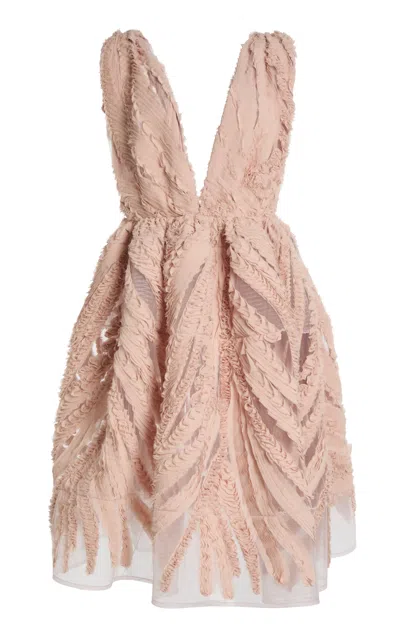 Greta Constantine Prinia Mesh A-line Dress