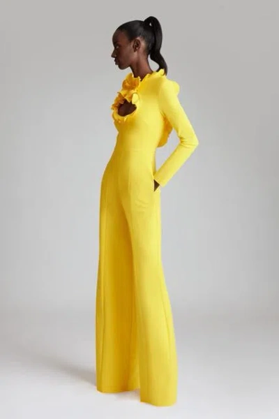 Greta Constantine Rancesa Jumpsuit In Yellow