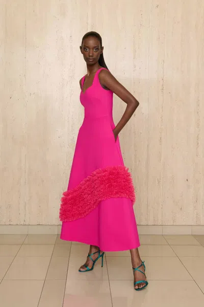 Greta Constantine Revy Dress In Pink