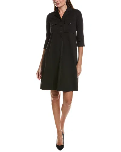 Gretchen Scott Alli Ponte Dress In Black