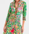 Gretchen Scott Boyfriend Printed Button Shirt In Vintage Vines In Multi