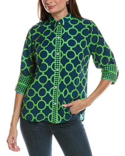 Gretchen Scott Boyfriend Shirt In Multi