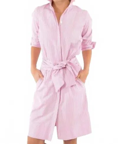 Gretchen Scott Breezy Blouson Dress In Pink
