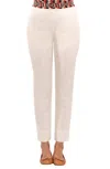 Gretchen Scott Denim Pull On Pants In White In White