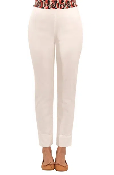 Gretchen Scott Denim Pull On Pants In White