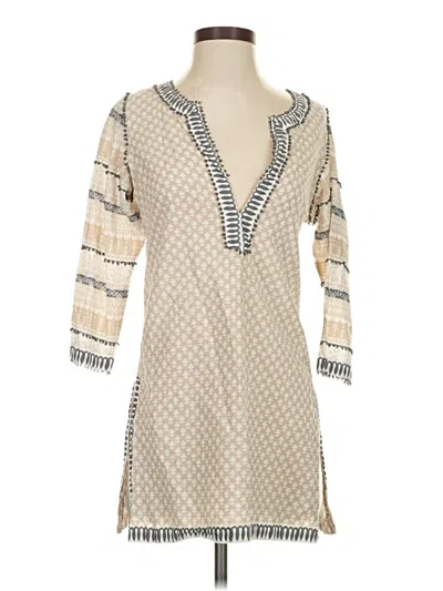 Pre-owned Gretchen Scott Designs 3/4 Sleeve Blouse In White