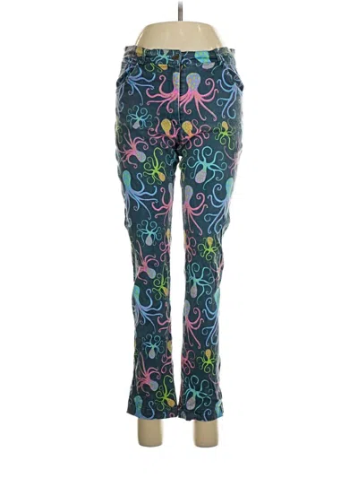 Pre-owned Gretchen Scott Designs Active Pants In Blue