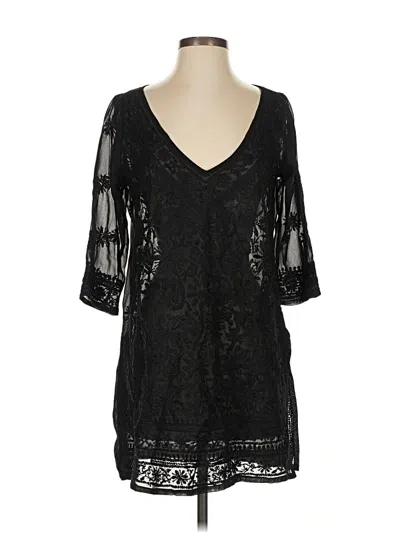 Pre-owned Gretchen Scott Designs Casual Dress In Black