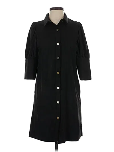 Pre-owned Gretchen Scott Designs Casual Dress In Black