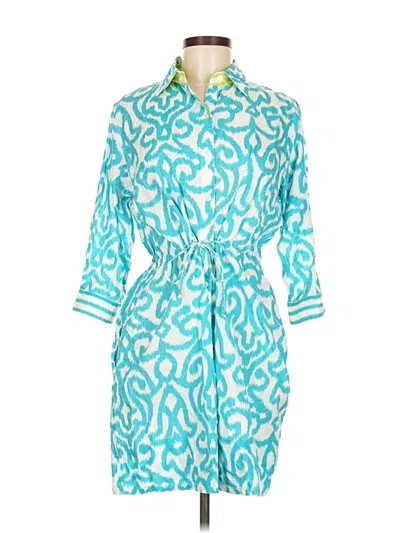 Pre-owned Gretchen Scott Designs Casual Dress In Blue