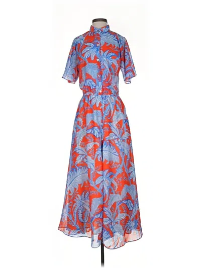 Pre-owned Gretchen Scott Designs Casual Dress In Blue