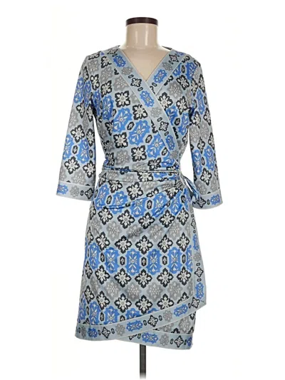 Pre-owned Gretchen Scott Designs Casual Dress In Blue