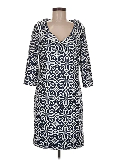 Pre-owned Gretchen Scott Designs Casual Dress In Blue