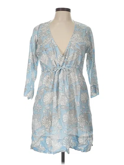 Pre-owned Gretchen Scott Designs Casual Dress In Blue