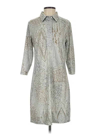 Pre-owned Gretchen Scott Designs Casual Dress In Gray