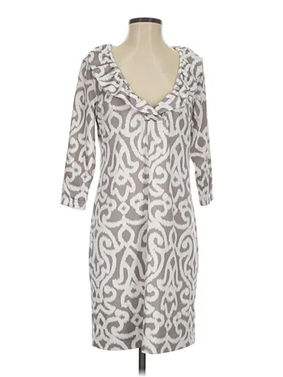 Pre-owned Gretchen Scott Designs Casual Dress In Gray