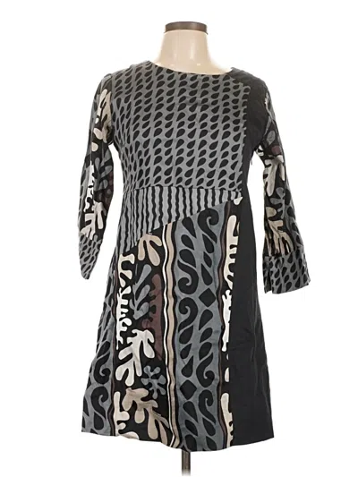 Pre-owned Gretchen Scott Designs Casual Dress In Gray