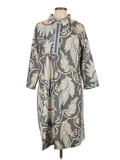 Pre-owned Gretchen Scott Designs Casual Dress In Gray