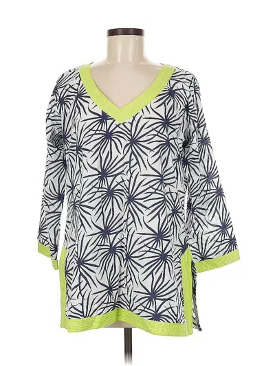 Pre-owned Gretchen Scott Designs Casual Dress In Green