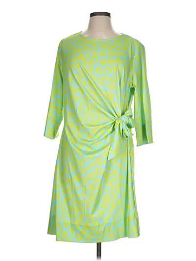 Pre-owned Gretchen Scott Designs Casual Dress In Green