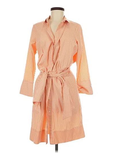 Pre-owned Gretchen Scott Designs Casual Dress In Orange