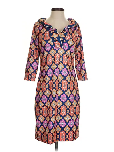 Pre-owned Gretchen Scott Designs Casual Dress In Purple