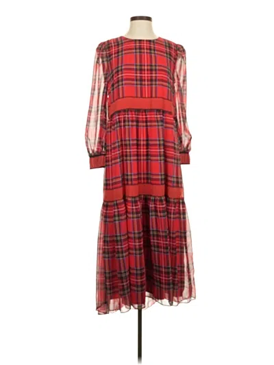 Pre-owned Gretchen Scott Designs Casual Dress In Red