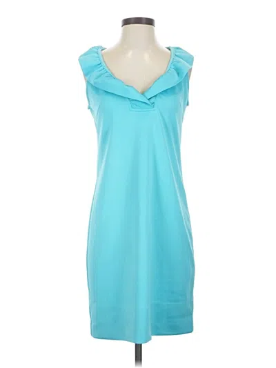 Pre-owned Gretchen Scott Designs Casual Dress In Teal