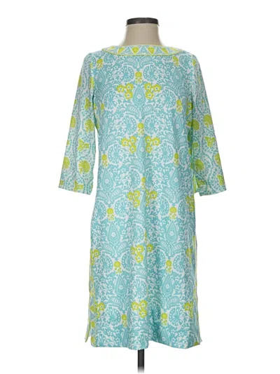 Pre-owned Gretchen Scott Designs Casual Dress In Teal