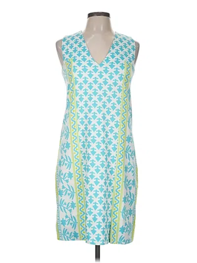 Pre-owned Gretchen Scott Designs Casual Dress In Teal