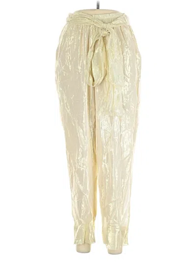 Pre-owned Gretchen Scott Designs Casual Pants In Gold