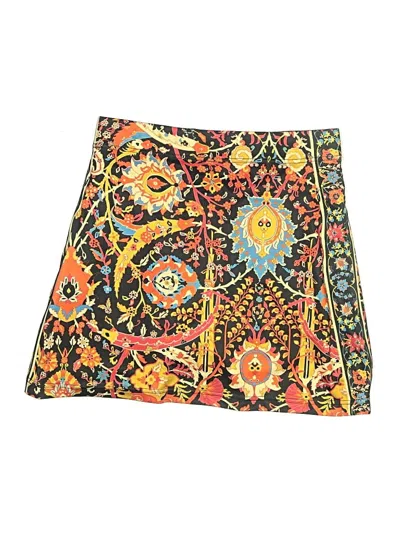 Pre-owned Gretchen Scott Designs Casual Skirt In Orange