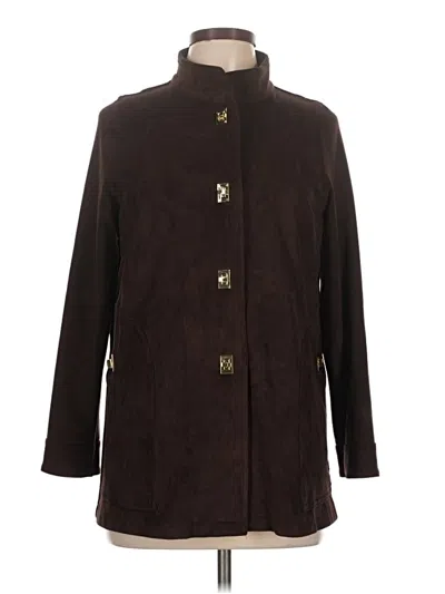 Pre-owned Gretchen Scott Designs Coat In Brown