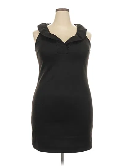 Pre-owned Gretchen Scott Designs Cocktail Dress In Black