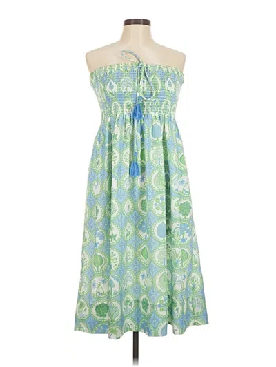 Pre-owned Gretchen Scott Designs Cocktail Dress In Blue