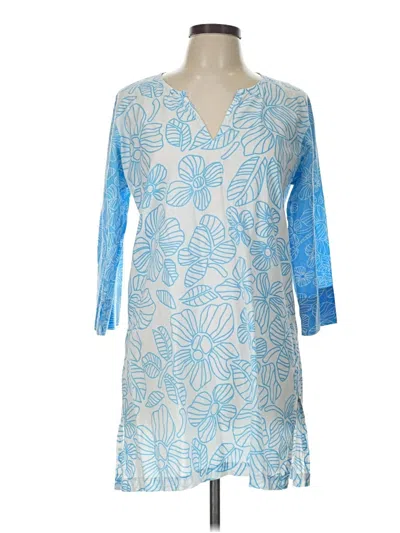 Pre-owned Gretchen Scott Designs Cocktail Dress In Blue